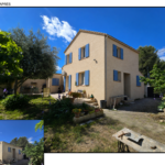 Projet de surélévation d'une maison individuelle à Cabriès conçu par un architecte d'intérieur afin d'agrandir la surface habitable tout en préservant l'architecture existante.
