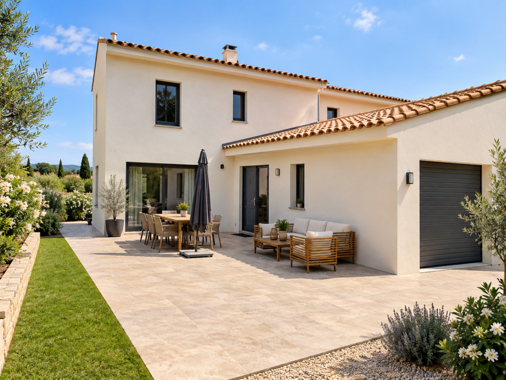 Maison existante avant projet d’extension et déclaration préalable de travaux