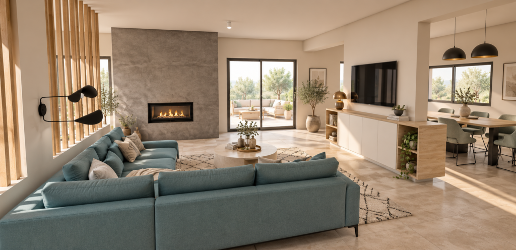 Rénovation d’une maison à Ventabren par Mareigner Déco